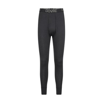 Dovre Wool Long Johns Mørkgrå  merinould Large Herre