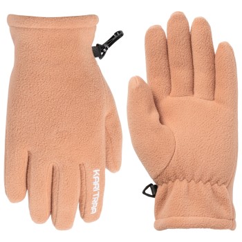 Kari Traa Fleece Glove Lysbrun  polyester Medium