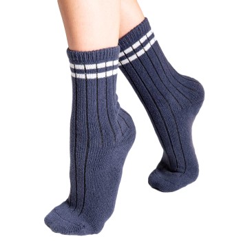 PJ Salvage Strømper Cosy Socks Marineblå One Size Dame