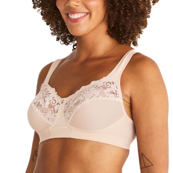 Swegmark Bh Support Soft Bra Beige B 75 Dame