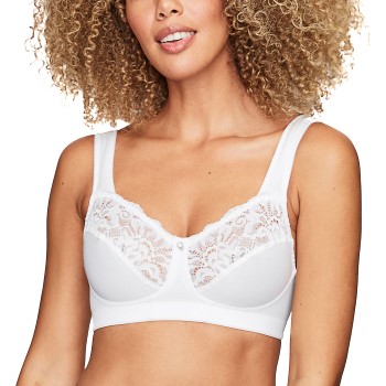 Swegmark Bh Support Soft Bra Hvid B 85 Dame