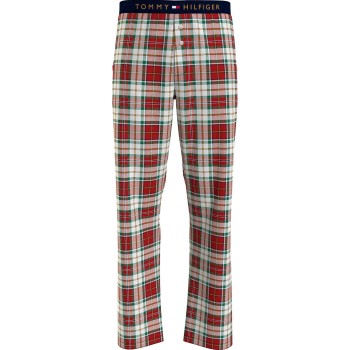 Se Tommy Hilfiger Flannel Pant Rød Mønster  Small Herre ved Timarco