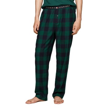 Se Tommy Hilfiger Flannel Pant Gøn Mønst 621 X-Large Herre ved Timarco