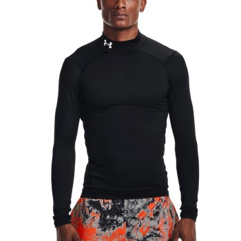 Under Armour ColdGear Compression Mock Sort polyester Small Herre