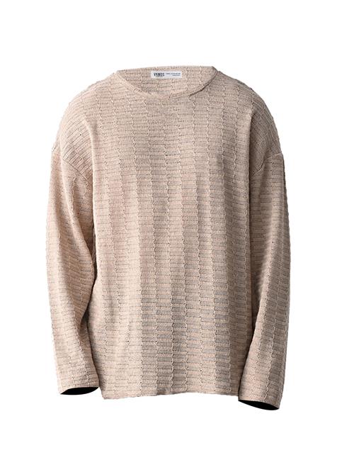 VAMOS CLO Pullover 'College Station'  beige