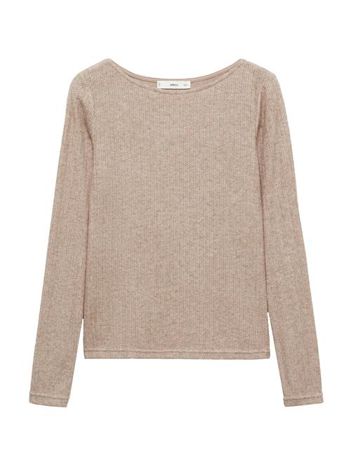 MANGO Pullover 'POINTE'  lysebrun