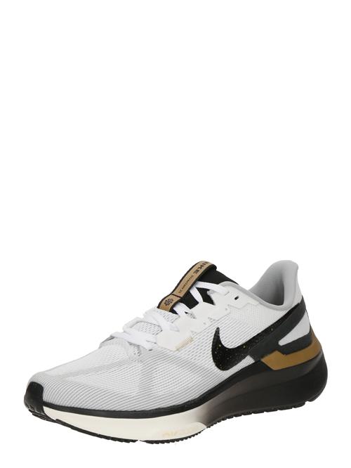 NIKE Løbesko 'AIR ZOOM STRUCTURE 25'  mokka / sort / hvid