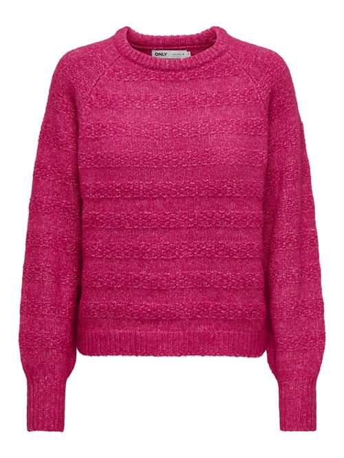 ONLY Pullover  mørk pink