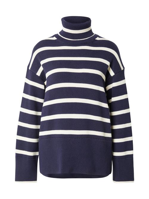 ARMEDANGELS Pullover 'Chanaa'  navy / hvid