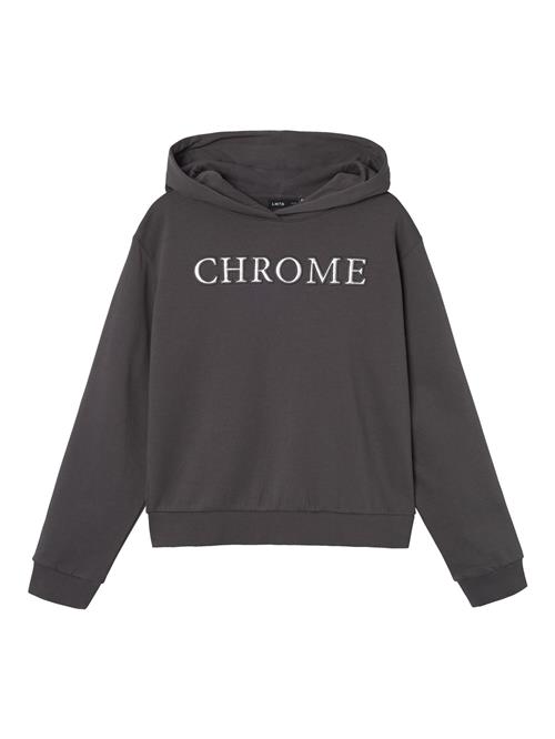 NAME IT Sweatshirt  grå / hvid