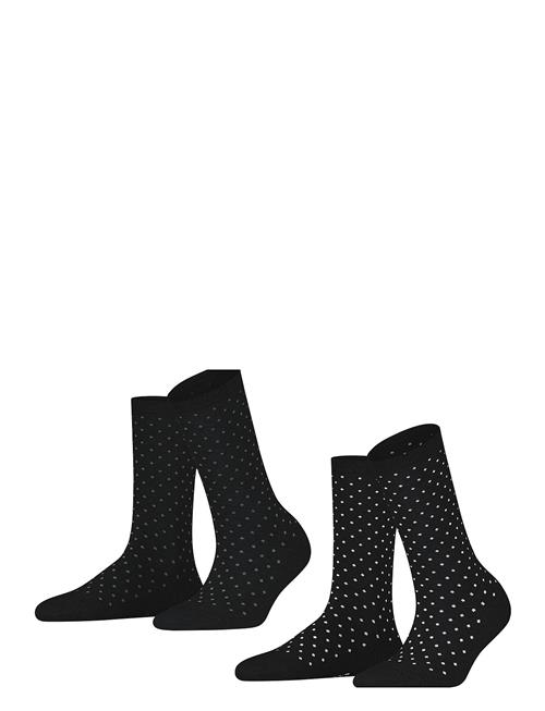 Esprit Socks Fine Dot So 2P Esprit Socks Black