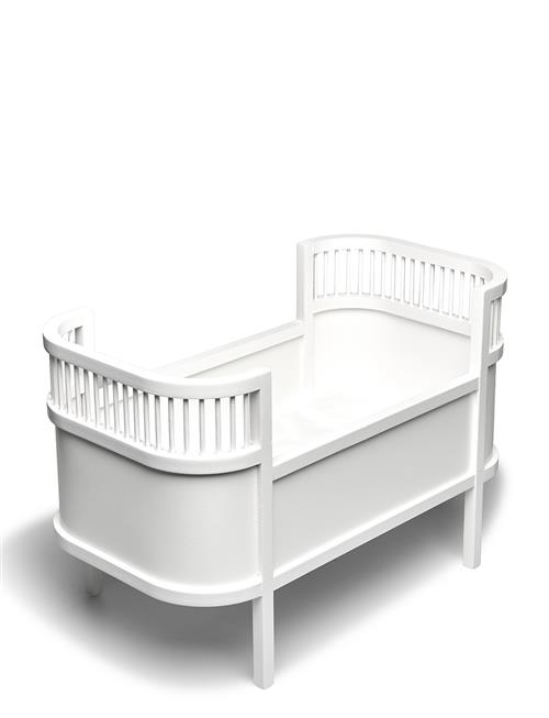 Se Smallstuff Rosaline Doll Bed, White Smallstuff White ved Booztlet