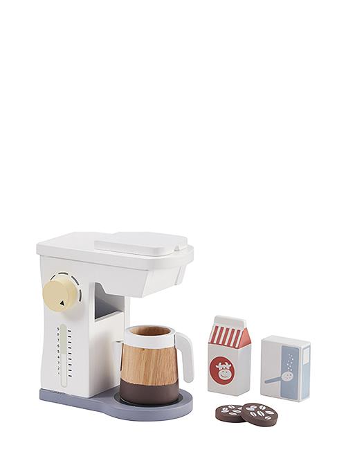 Se Kid's Concept Coffee Machine Set Bistro Kid's Concept Beige ved Booztlet