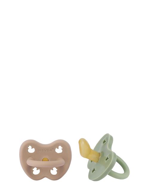 HEVEA Hevea Pacifier 3-36 Months Orthodontic, 2 Pack HEVEA Patterned