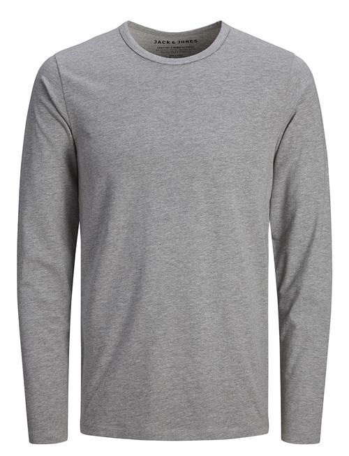 Jack & Jones Jjebasic O-Neck Tee L/S Noos Jack & J S Grey