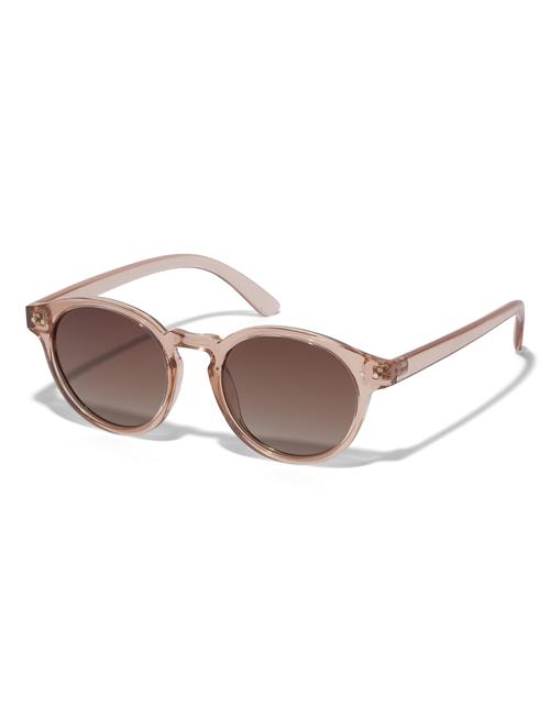 Kyrie Round Shaped Sunglasses Soft Brown Pilgrim Brown