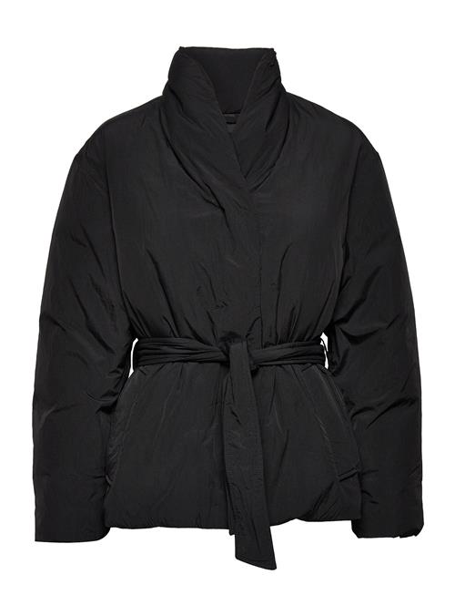 Calvin Klein Recycled Down Wrap Puffer Jacket Calvin Klein Black