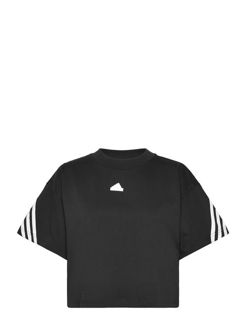 Se adidas Sportswear W Fi 3S Tee Adidas Sportswear Black ved Booztlet