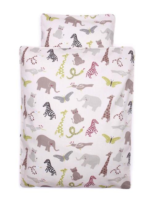 Bedding Doll, Savannah, Soft Rose - Rose With Animals Smallstuff Pink