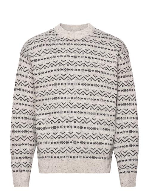 Se Jack & Jones Jorcosy Knit Crew Neck Jack & J S Cream ved Booztlet