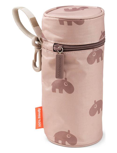 Se Done by Deer Kids Insulated Bottle Holder Ozzo Powder D By Deer Pink ved Booztlet