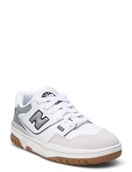 New Balance New Balance Bb550 Kids Bungee Lace New Balance White