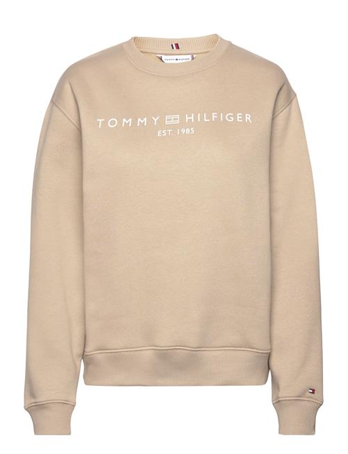 Tommy Hilfiger Mdrn Reg Corp Logo C-Nk Swtshrt Tommy Hilfiger Beige