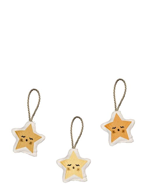 Fabelab Ornaments Embroidered - Star 3 Pack Fabelab Patterned