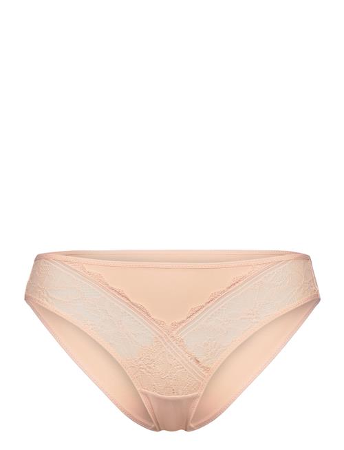 Se CHANTELLE Floral Touch Brief CHANTELLE Beige ved Booztlet