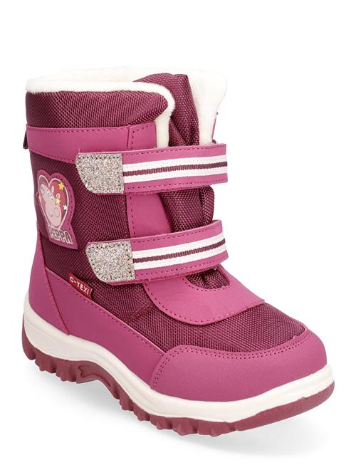 Se Leomil Peppa Snowboot Leomil Pink ved Booztlet