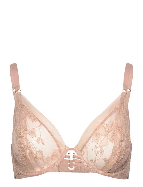 Chantelle X Impulse Plung Underwire Bra Chantelle X Cream