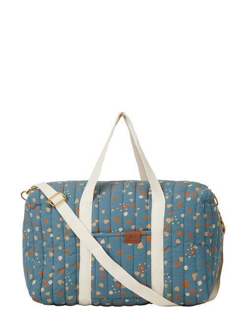 Quilted Gym Bag - Small - Cobblesto Fabelab Blue