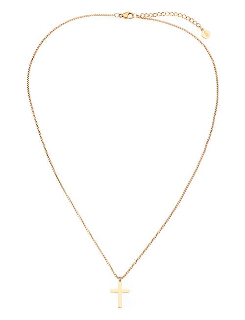 Samie Cross Necklace Samie Gold