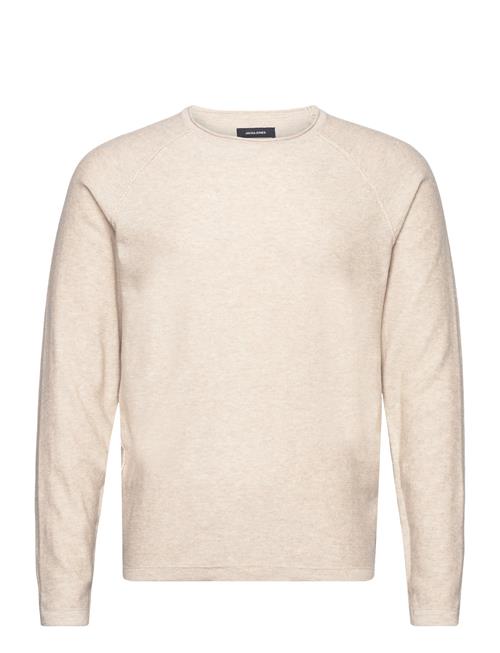 Jack & Jones Jwhunion Knit Crew Neck Jack & J S Cream