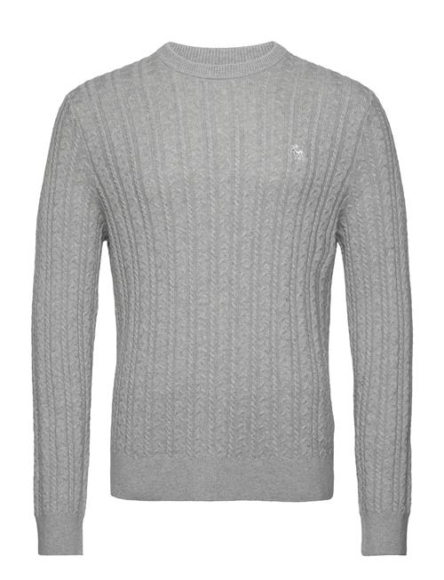 Abercrombie & Fitch Anf Mens Sweaters Abercrombie & Fitch Grey