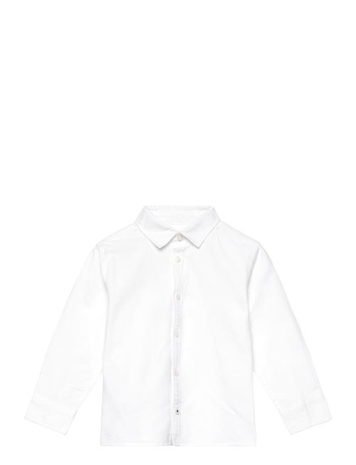 Mango Oxford Cotton Shirt Mango White