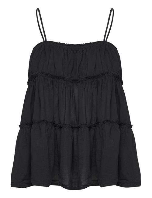 Rabens Saloner Cotton String Camisole - Juvel Rabens Sal R Black