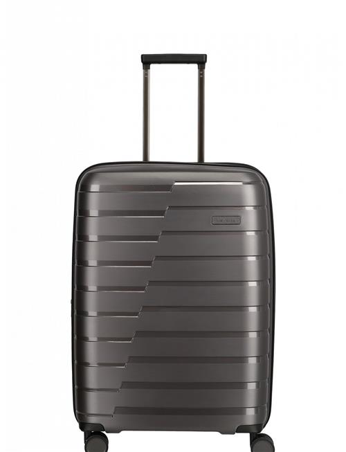 Se Travelite Air Base, 4W Trolley M Exp. Travelite Black ved Booztlet