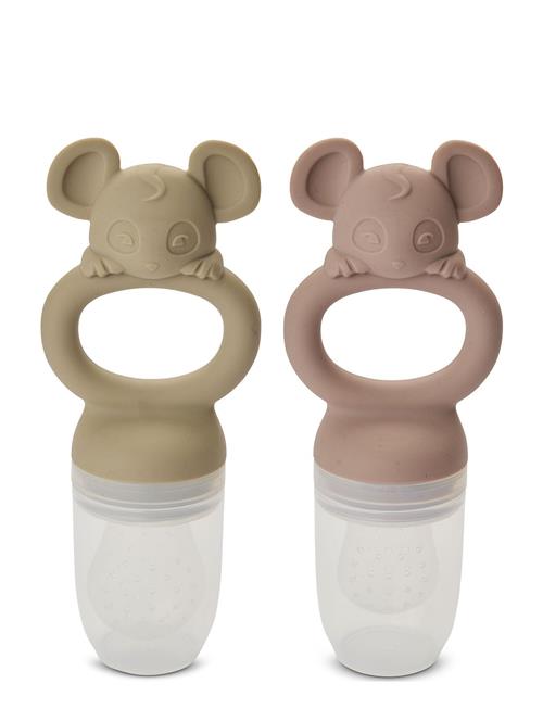 Lauge Silic Fruit Pacifier 2-Pack Nuuroo Patterned