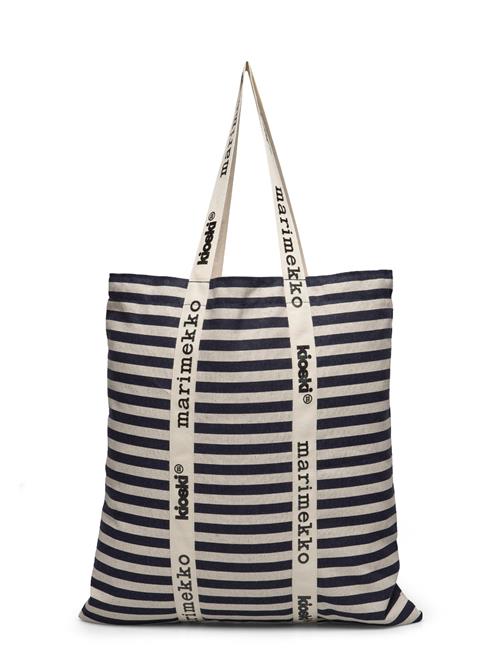 Marimekko Carrier Midi Tasaraita Marimekko Navy