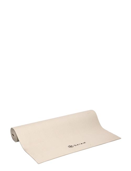 Se Gaiam Gaiam Sandst Yoga Mat 5Mm Solid Gaiam Beige ved Booztlet