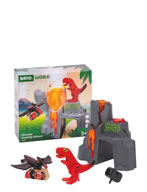 BRIO Aktiv Vulkan Med Dinosaurer BRIO Patterned