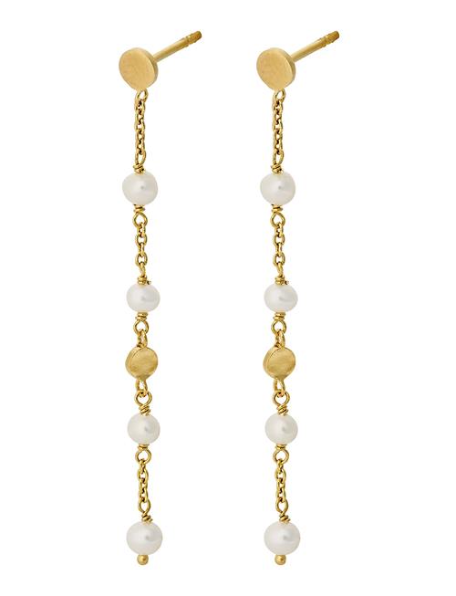 Pernille Corydon Ocean Pearl Earchains Pernille Corydon Gold