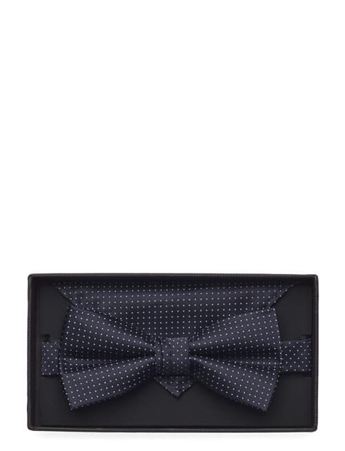 Polyester Bow Tie With Dotspolyester Bow Tie With Dots Lindbergh Black Navy