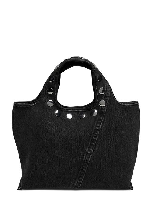 3.1 Phillip Lim Washed Denim Mini Market Tote W Studs 3.1 Phillip Lim Black