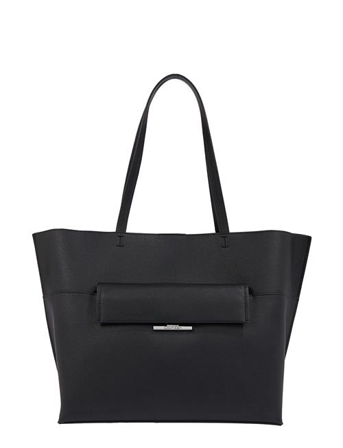 Ck Linear Md Shopper_Saffiano Calvin Klein Black