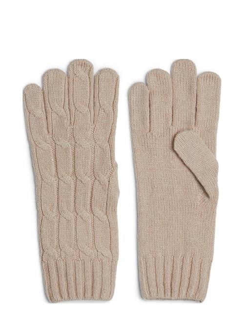 Tommy Hilfiger Th Naval Cable Gloves Tommy Hilfiger Beige