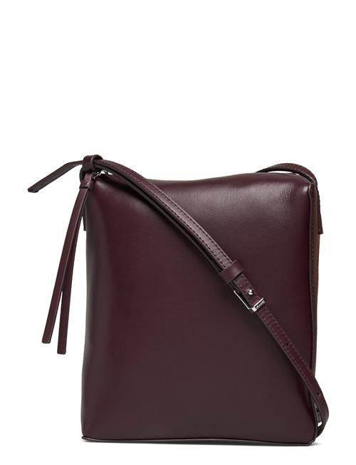 Calvin Klein Ck Leather Crossbody N/S Calvin Klein Burgundy