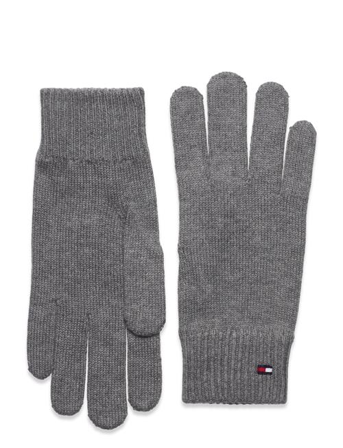 Tommy Hilfiger Essential Flag Gloves Tommy Hilfiger Grey