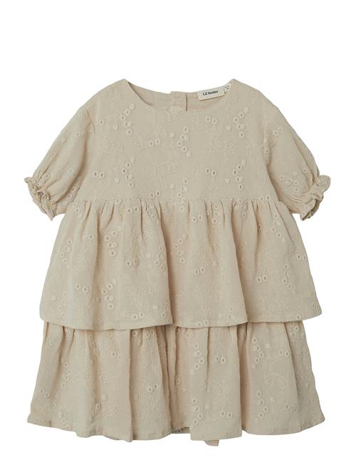 Lil'Atelier Nmffauna Ss Loose Dress Lil Lil'Atelier Beige